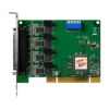 Universal PCI, Serial Communication Board with 4 Isolated RS-232 ports (RoHS) Includes One CA-4002 ConnectorICP DAS